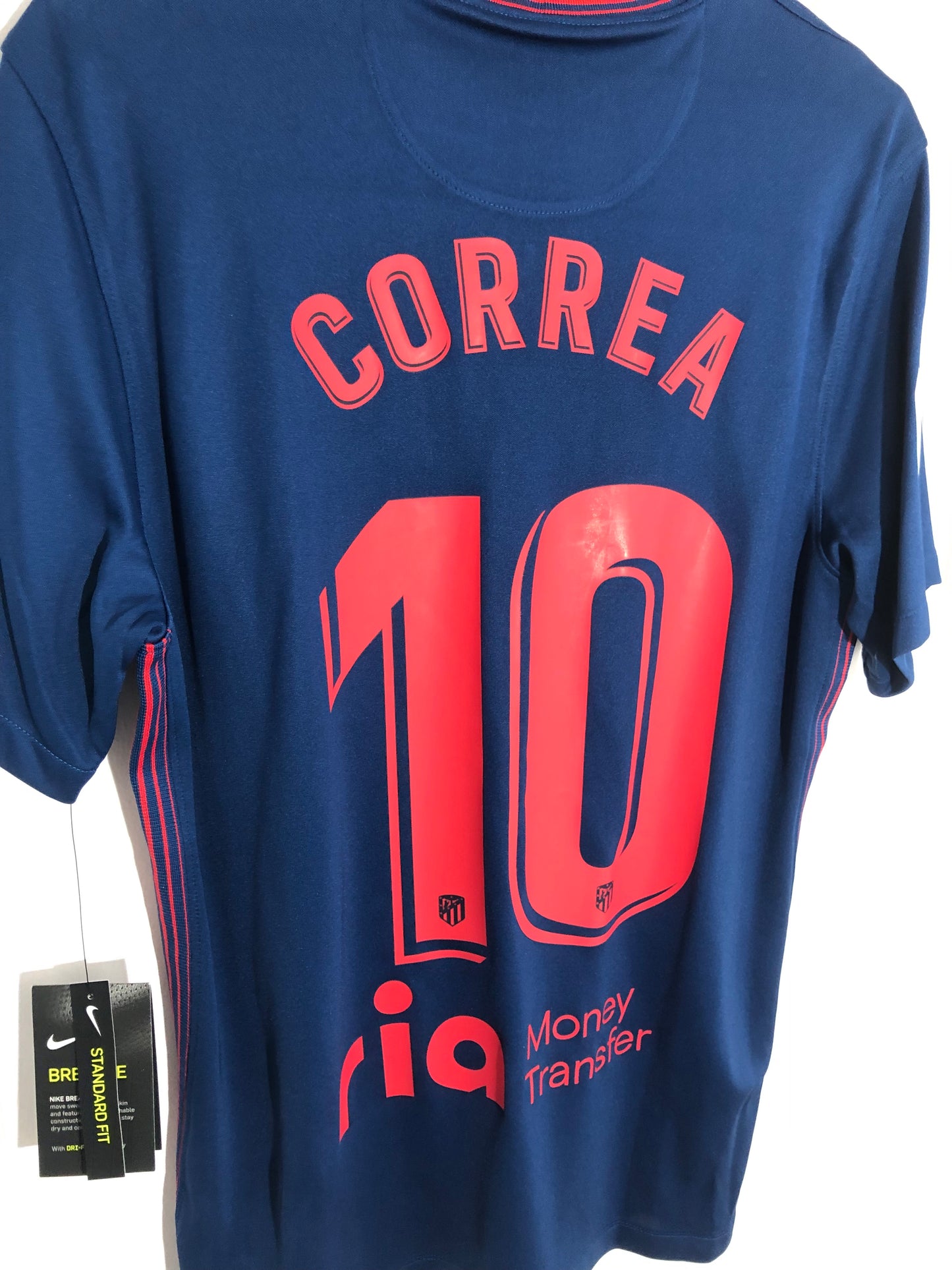 Correa #10 2020/21 Atletico Madrid Medium Away BNWT Cd4223 491
