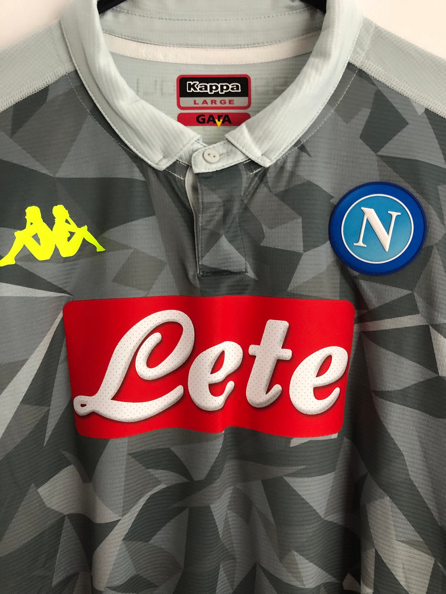 Insigne #24 Napoli 2018/19 Kappa Large 3rd Shirt BNWT 3032vw0