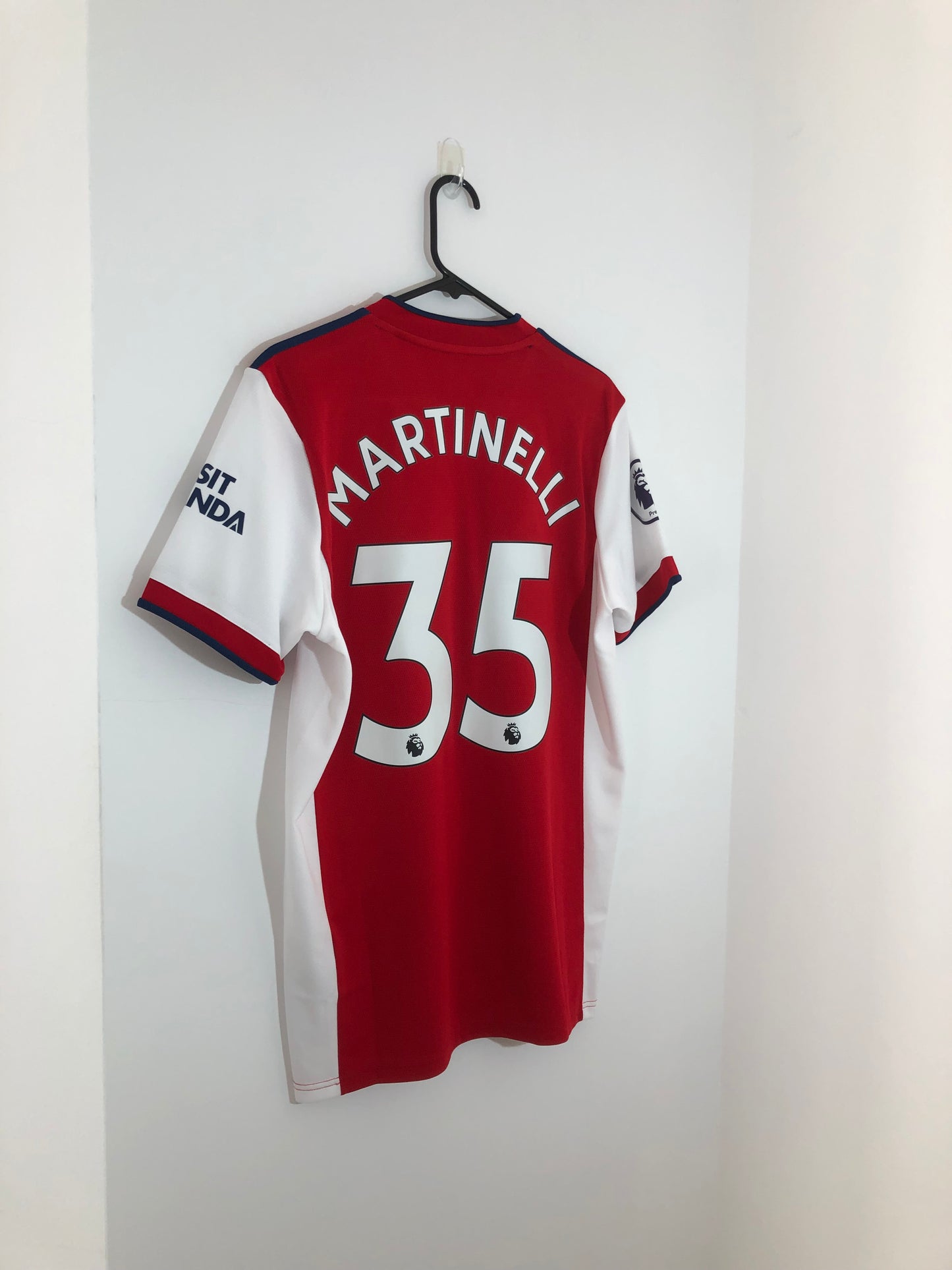 Martinelli #35 Arsenal 2021/22 Medium Home Football Shirt Adidas BNWT GM0217