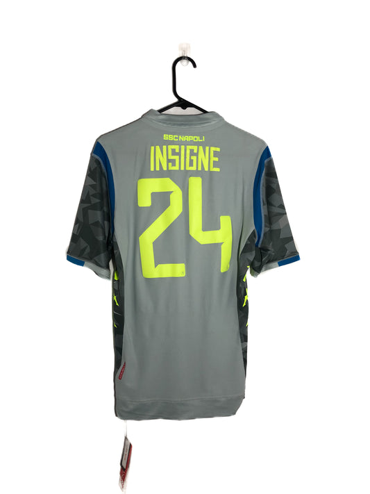 Insigne #24 Napoli 2018/19 Kappa Large 3rd Shirt BNWT 3032vw0