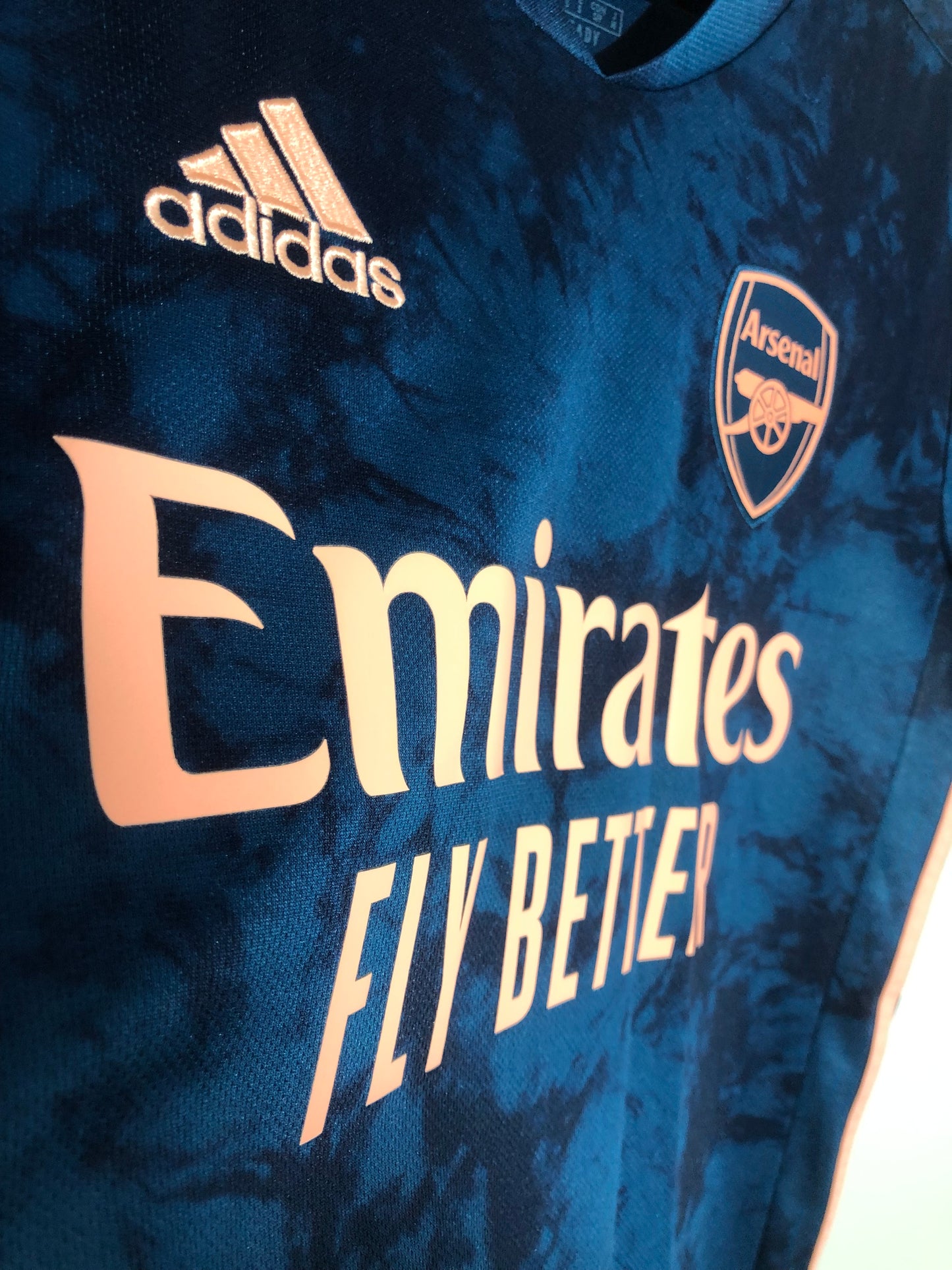 Tierney #3 Arsenal 2020/21 Small 3rd Shirt Adidas Excellent Condition GH6653