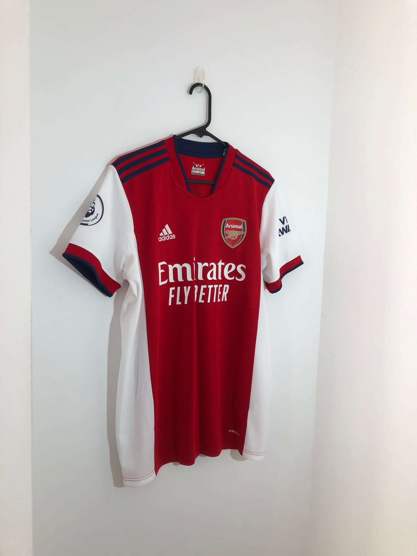Martinelli #35 Arsenal 2021/22 Medium Home Football Shirt Adidas BNWT GM0217