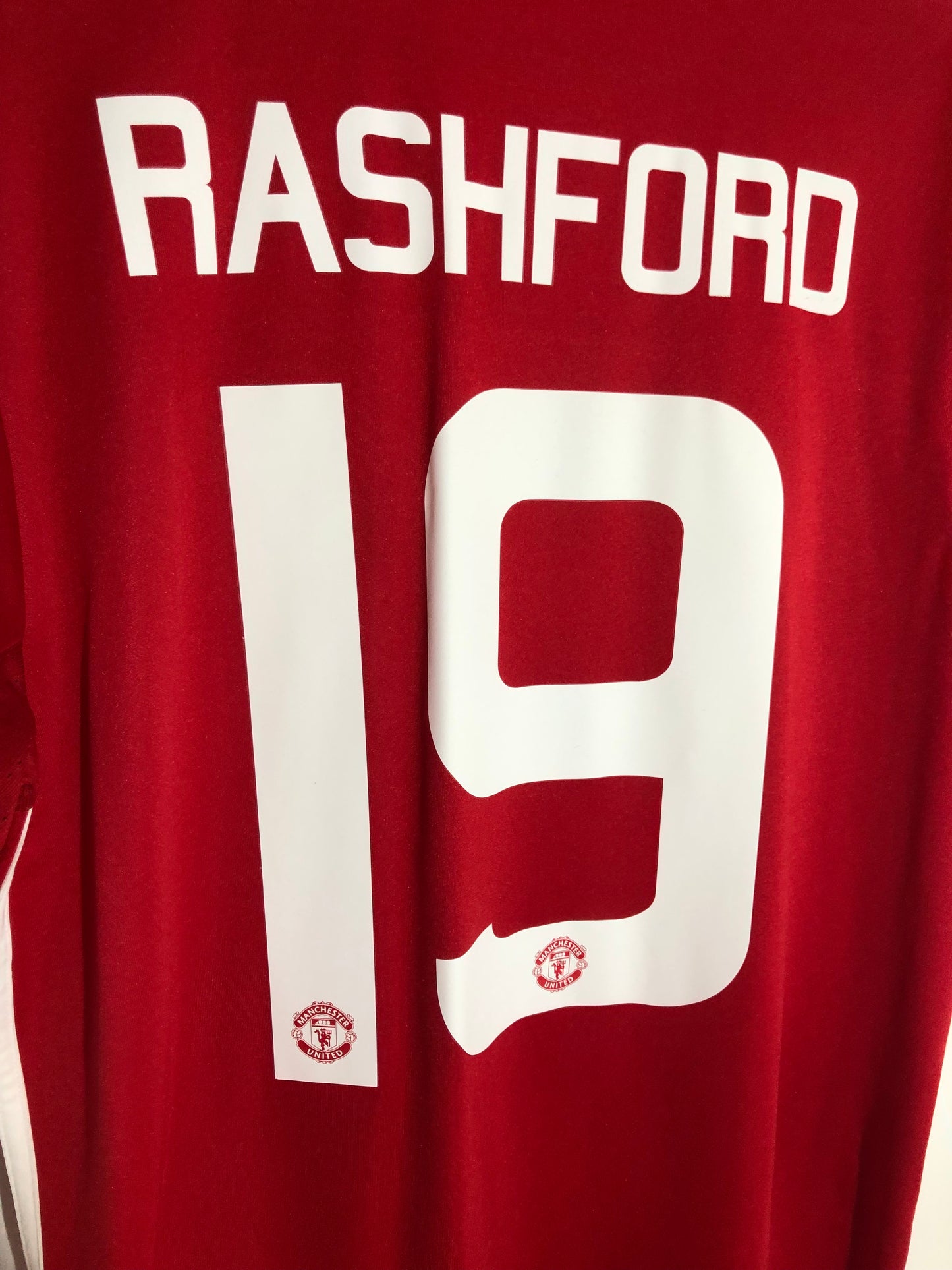 Rashford #19 Man United Medium 2016/17 Home Shirt BNWT Ai6720