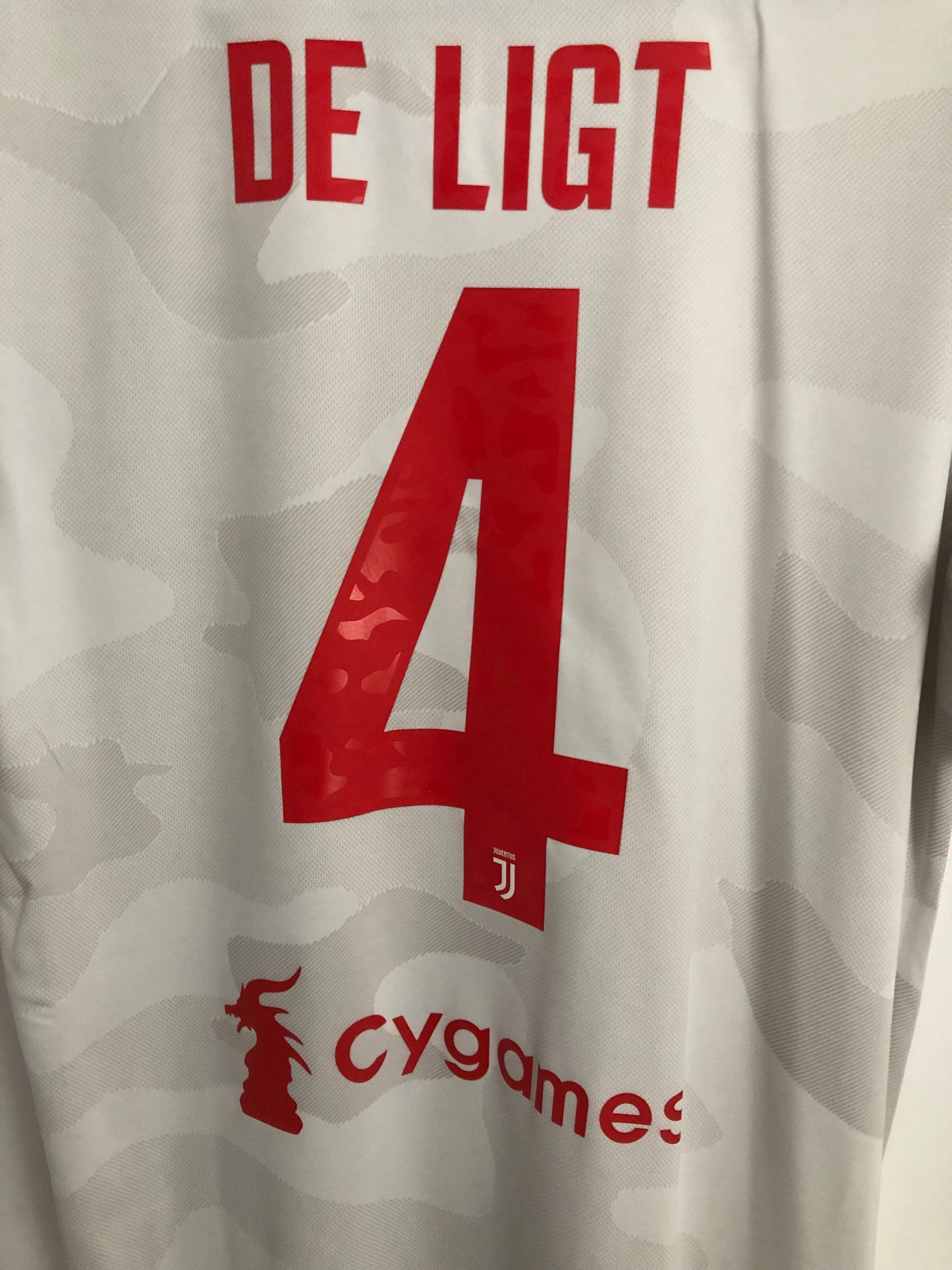 De Ligt #4 Juventus 2019/20 Medium Away Shirt Adidas BNWT Dw5461