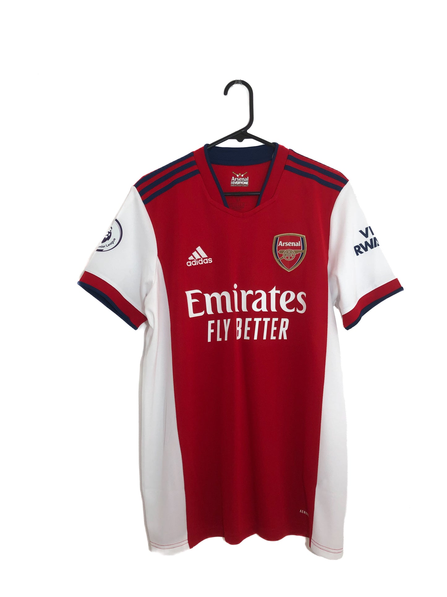 Martinelli #35 Arsenal 2021/22 Medium Home Football Shirt Adidas BNWT GM0217