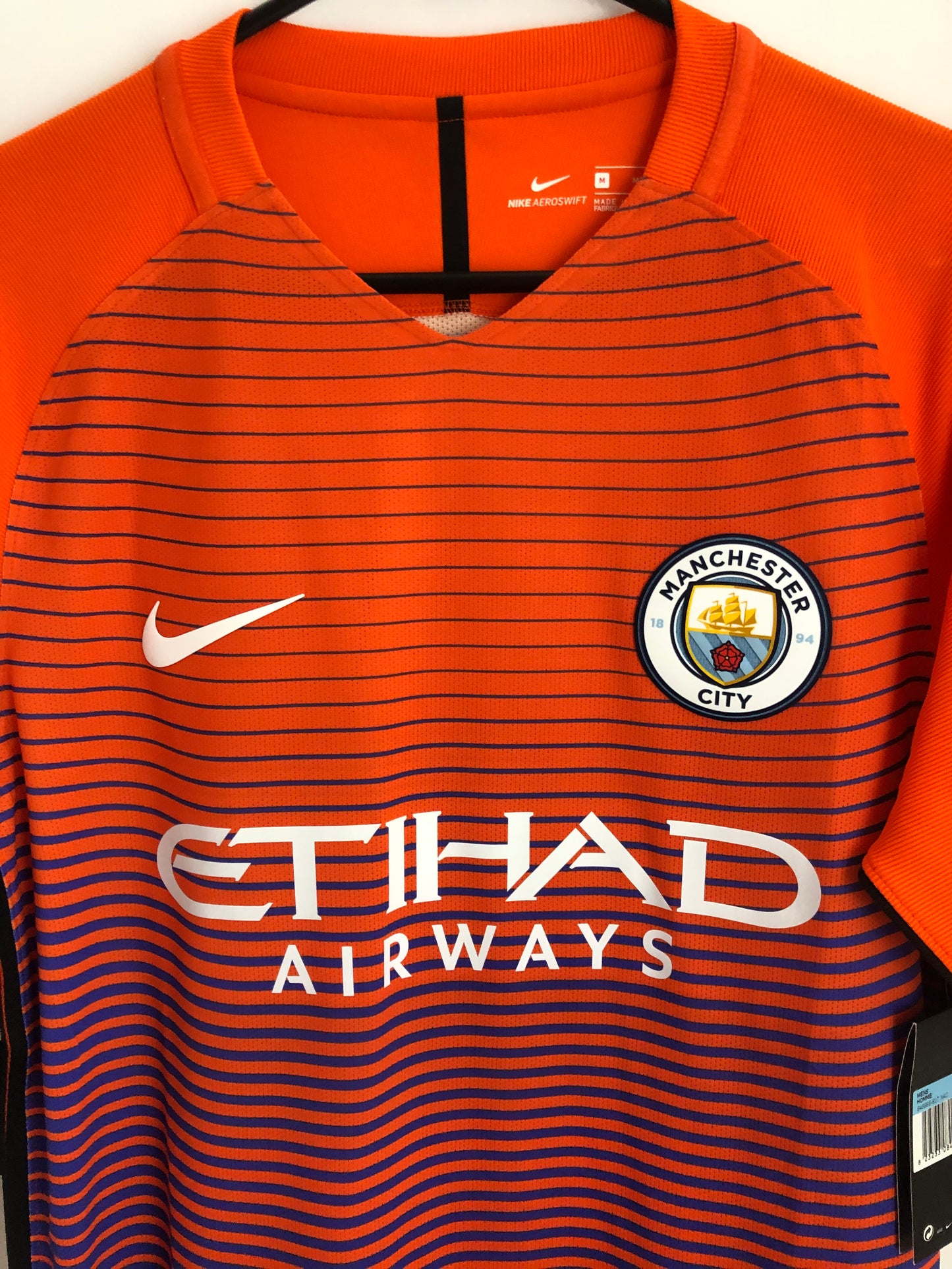 Sterling #7 Man City 2016/17 Medium Vapor 3rd Shirt BNWT 846985 817