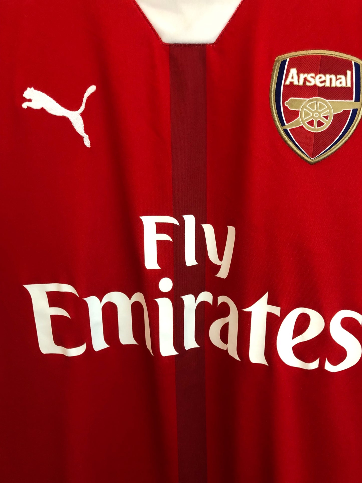 Arsenal 2016/17 Medium Home Shirt Puma Excellent Condition 749712