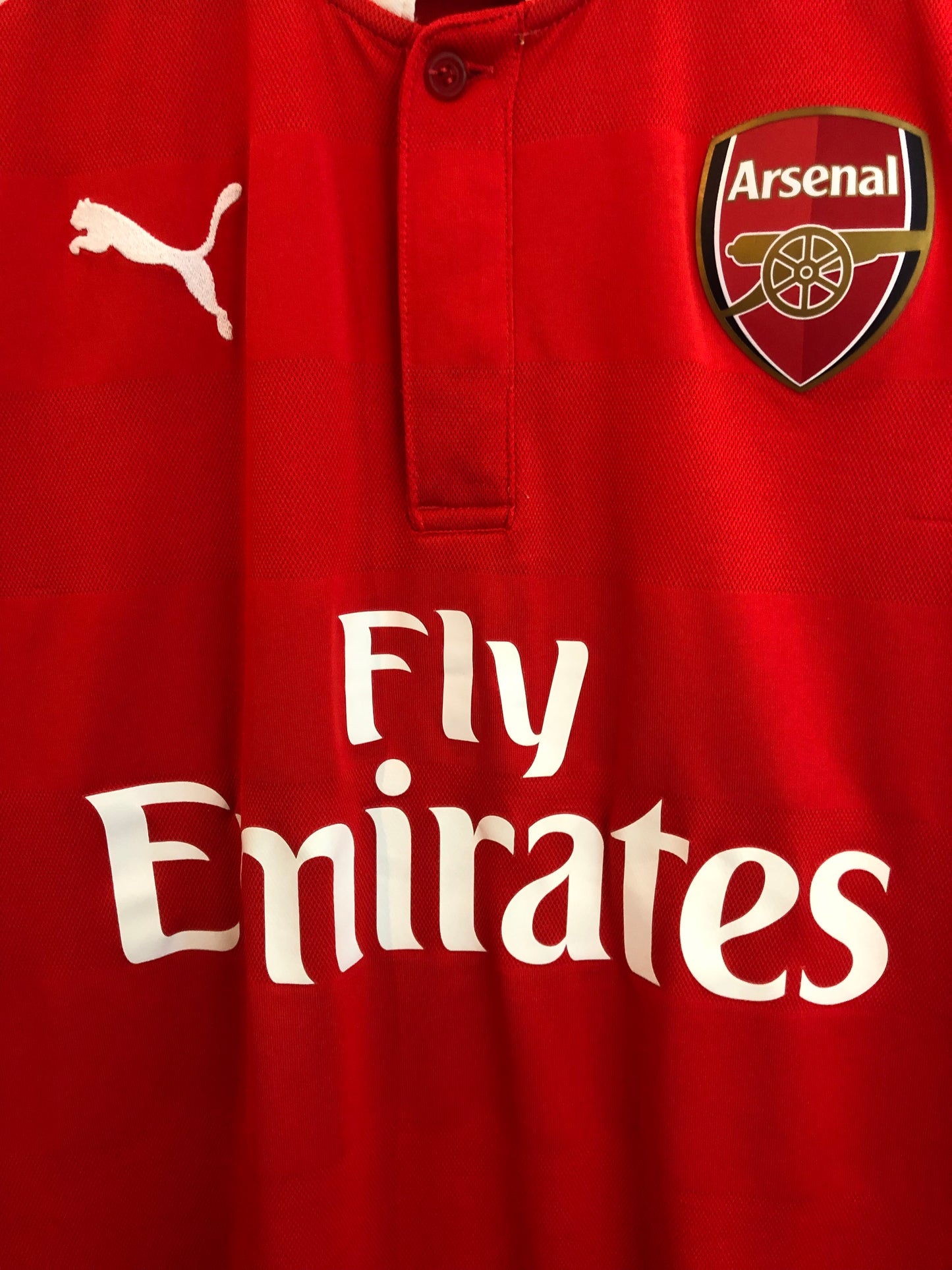 Arsenal 2015/16 Medium Home Shirt Puma Excellent Condition 747566