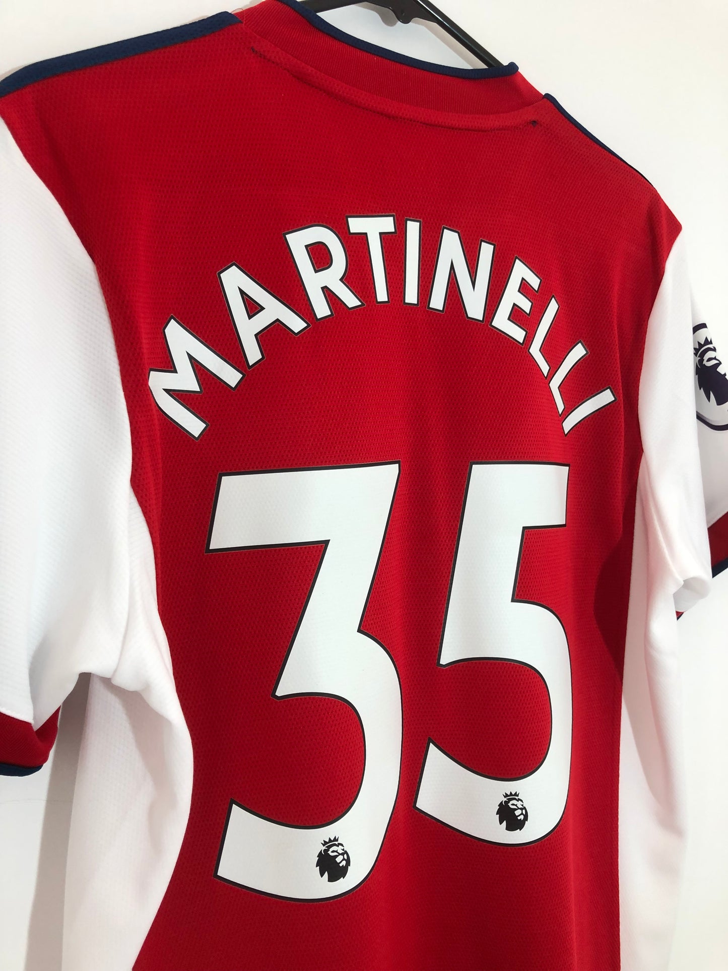 Martinelli #35 Arsenal 2021/22 Medium Home Football Shirt Adidas BNWT GM0217