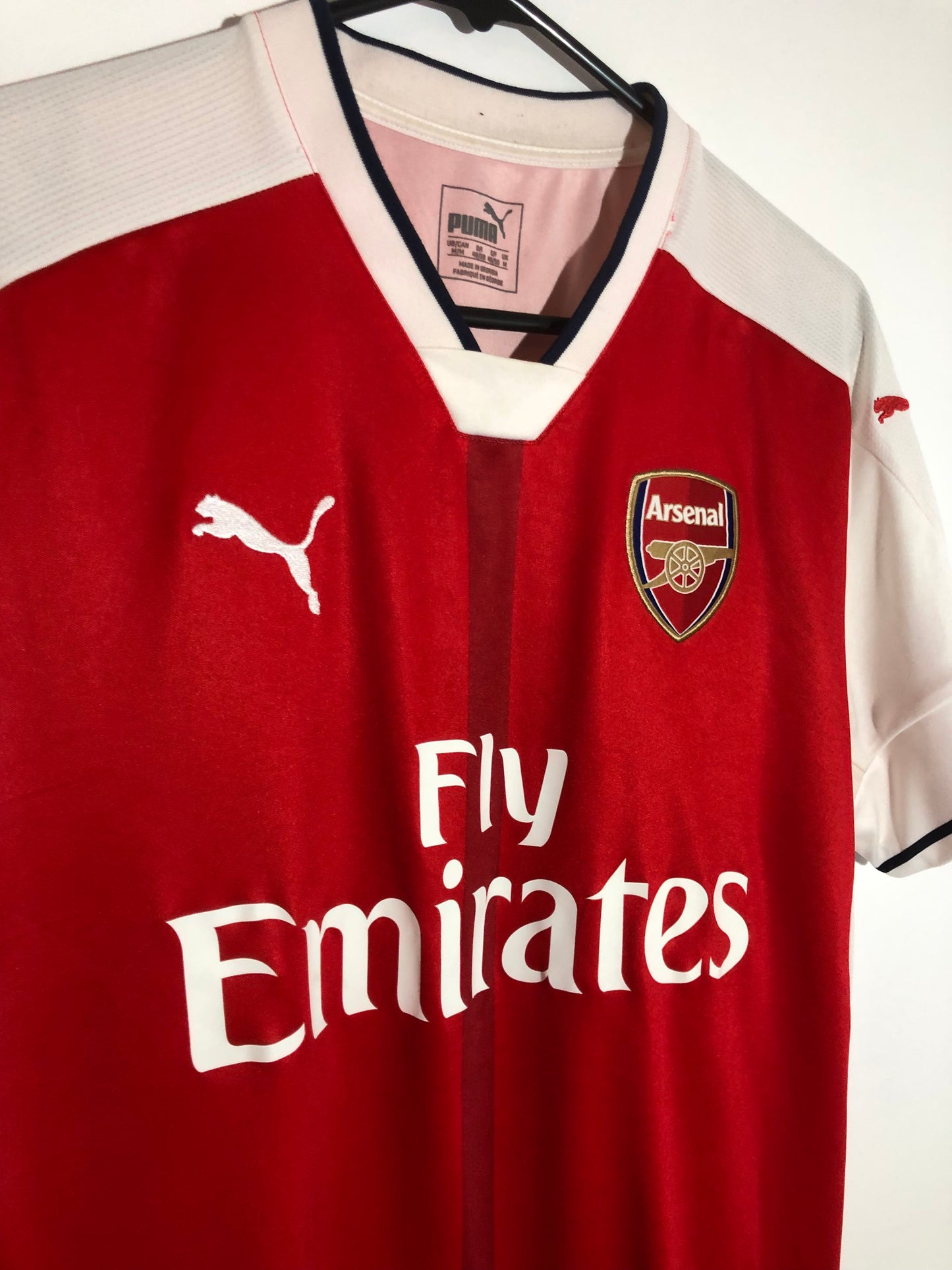 Arsenal 2016/17 Medium Home Shirt Puma Excellent Condition 749712