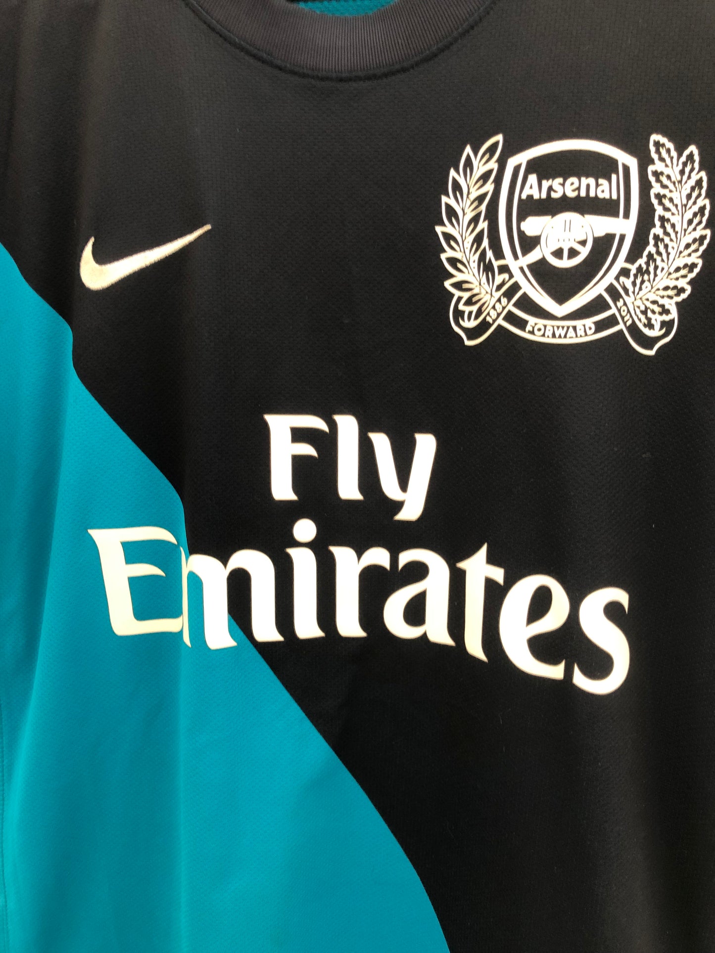 Arsenal 2011/12 Large Away Football Shirt Nike Excellent Condition 423983-472