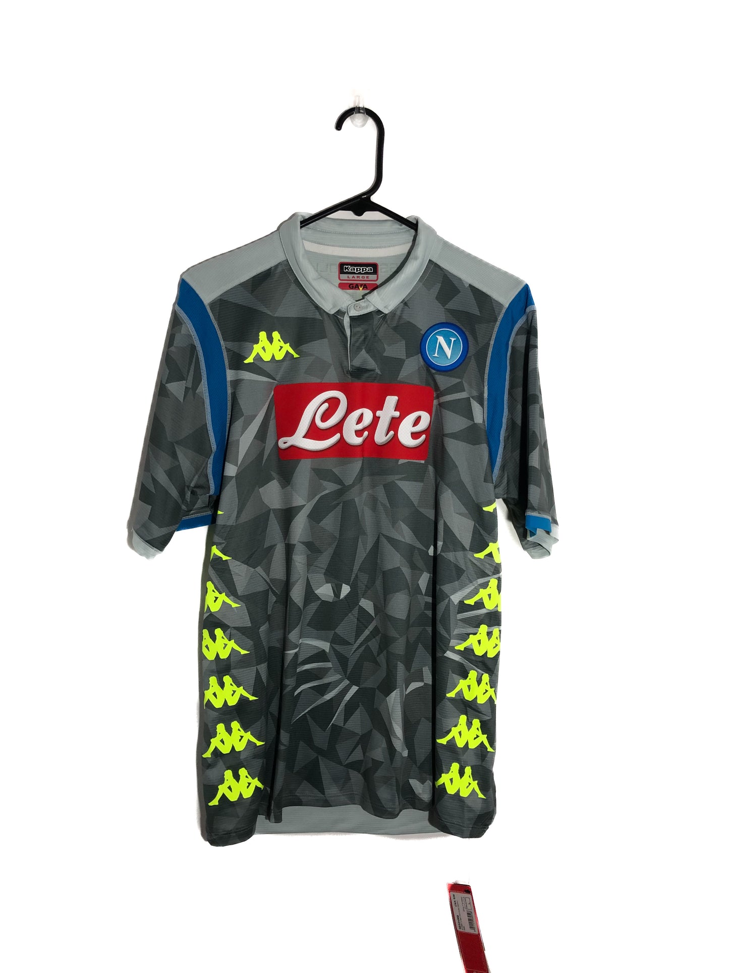 Insigne #24 Napoli 2018/19 Kappa Large 3rd Shirt BNWT 3032vw0