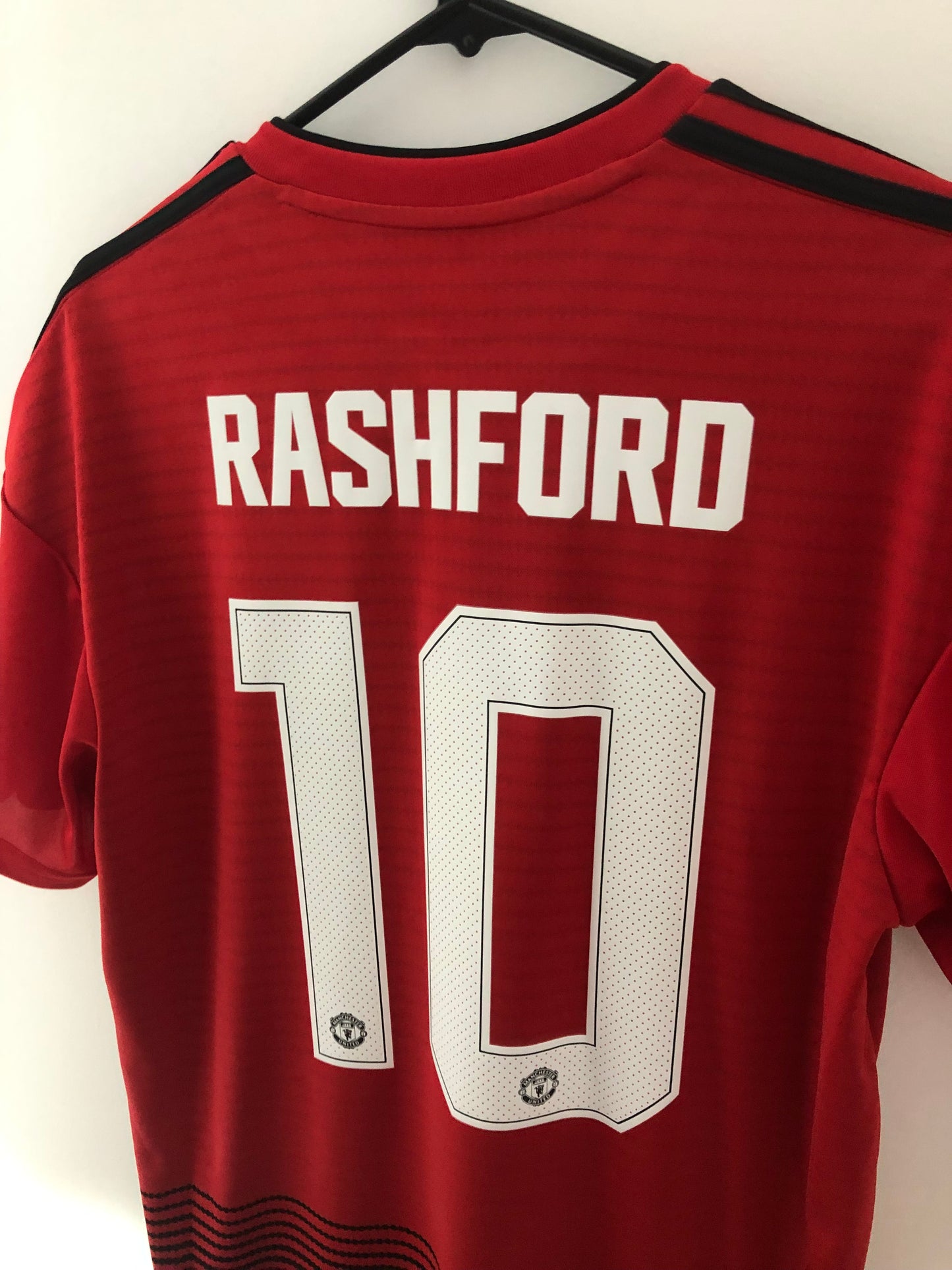 Rashford #10 Man United Large 2018/19 Home Shirt BNWT Cg0040