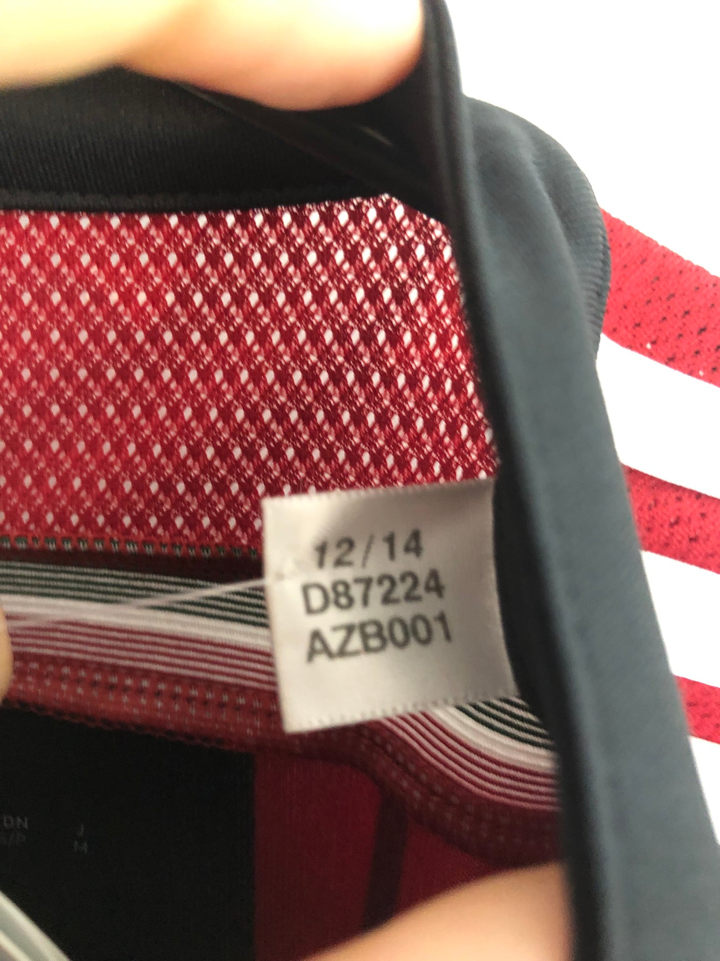 Suso #8 Ac Milan 2014/15 Small Home Shirt Adidas BNWT D87224