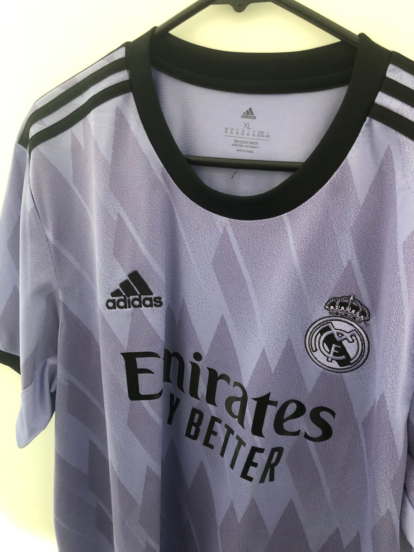 Alaba #4 Real Madrid 2022/23 Away XL Football Shirt Adidas BNWT