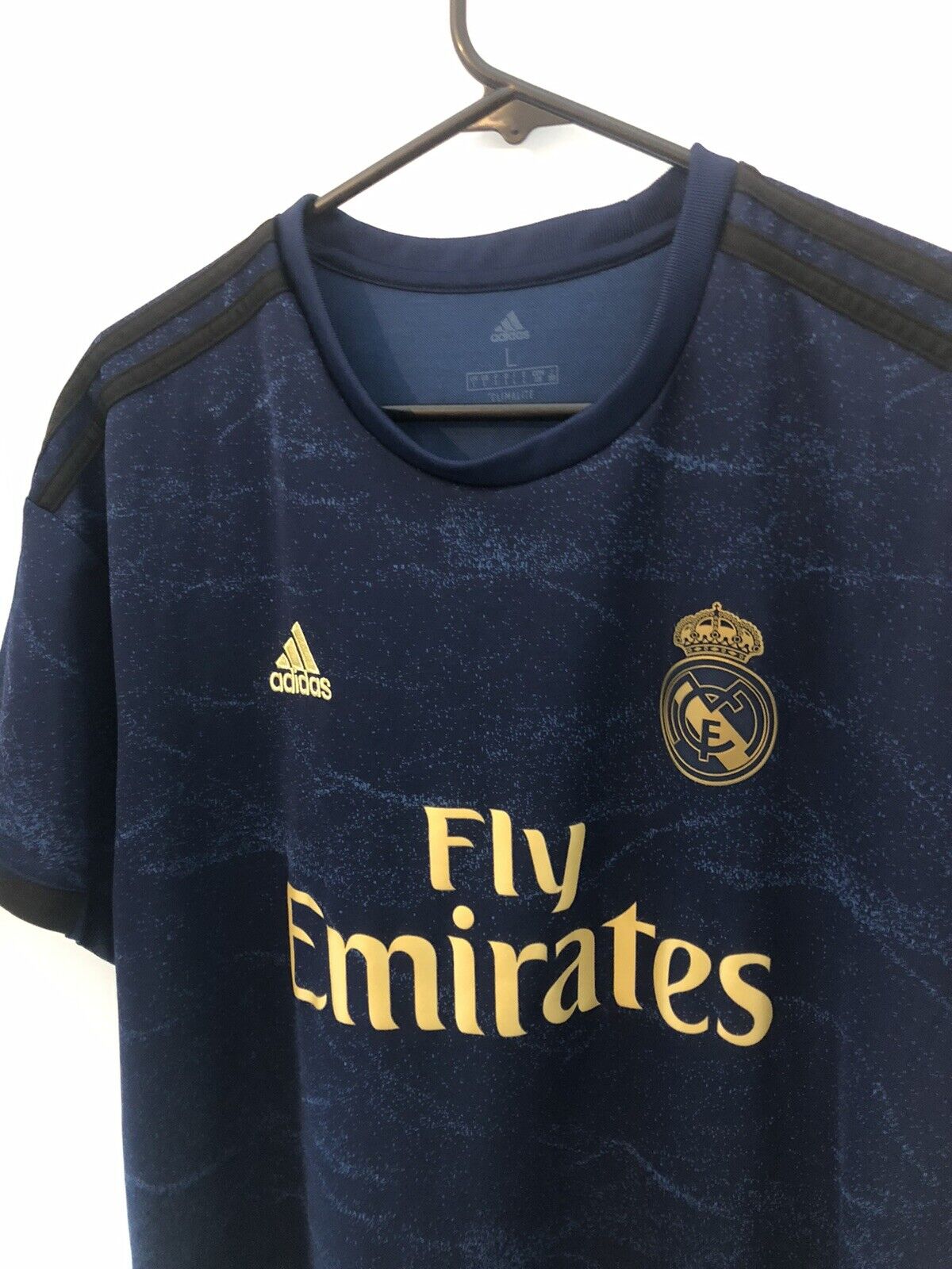 Hazard 7 Real Madrid 2019 20 Large Away Shirt Adidas Very Good Condition Fj3151