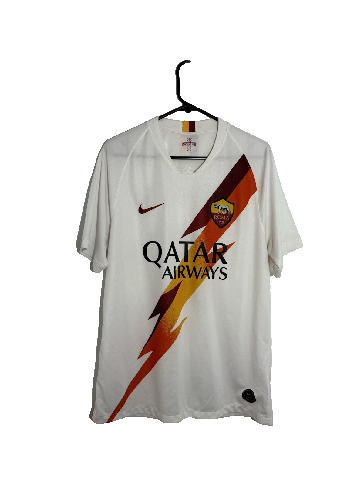 AS Roma Mkhitaryan #77 2019/20 Large Away Shirt Excellent Condition AJ5558-100