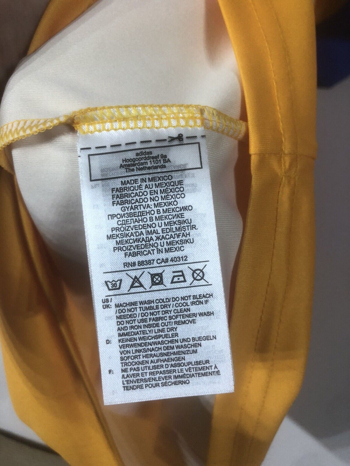 Tigres UANL Home Medium 2020/21 Football Shirt Adidas BNWT