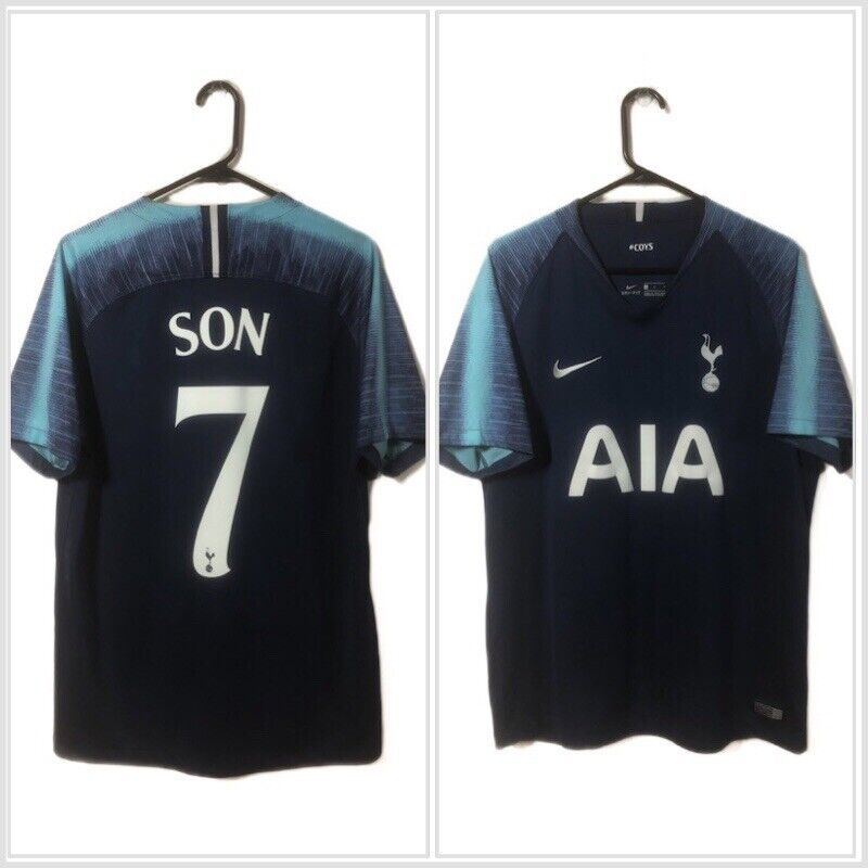 Son 7 Tottenham Hotspur 2018 19 Large Euro Away Excellent Condition 919004 430