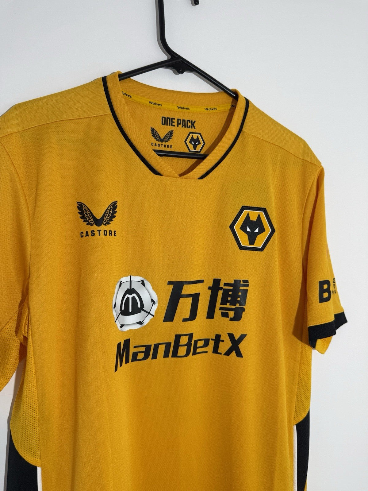 Wolverhampton Wanderers Raul #9 2021/22 Large Home Shirt Castore BNWT