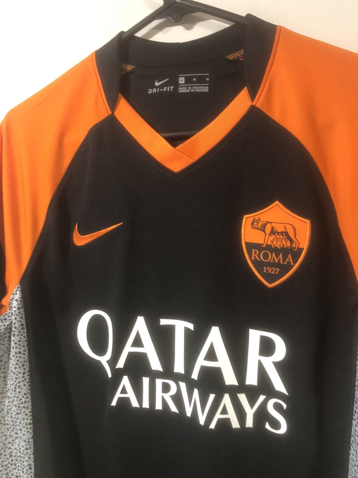 Zaniolo #22 AS Roma 3rd 2020/21 Medium Football Shirt Nike BNWT