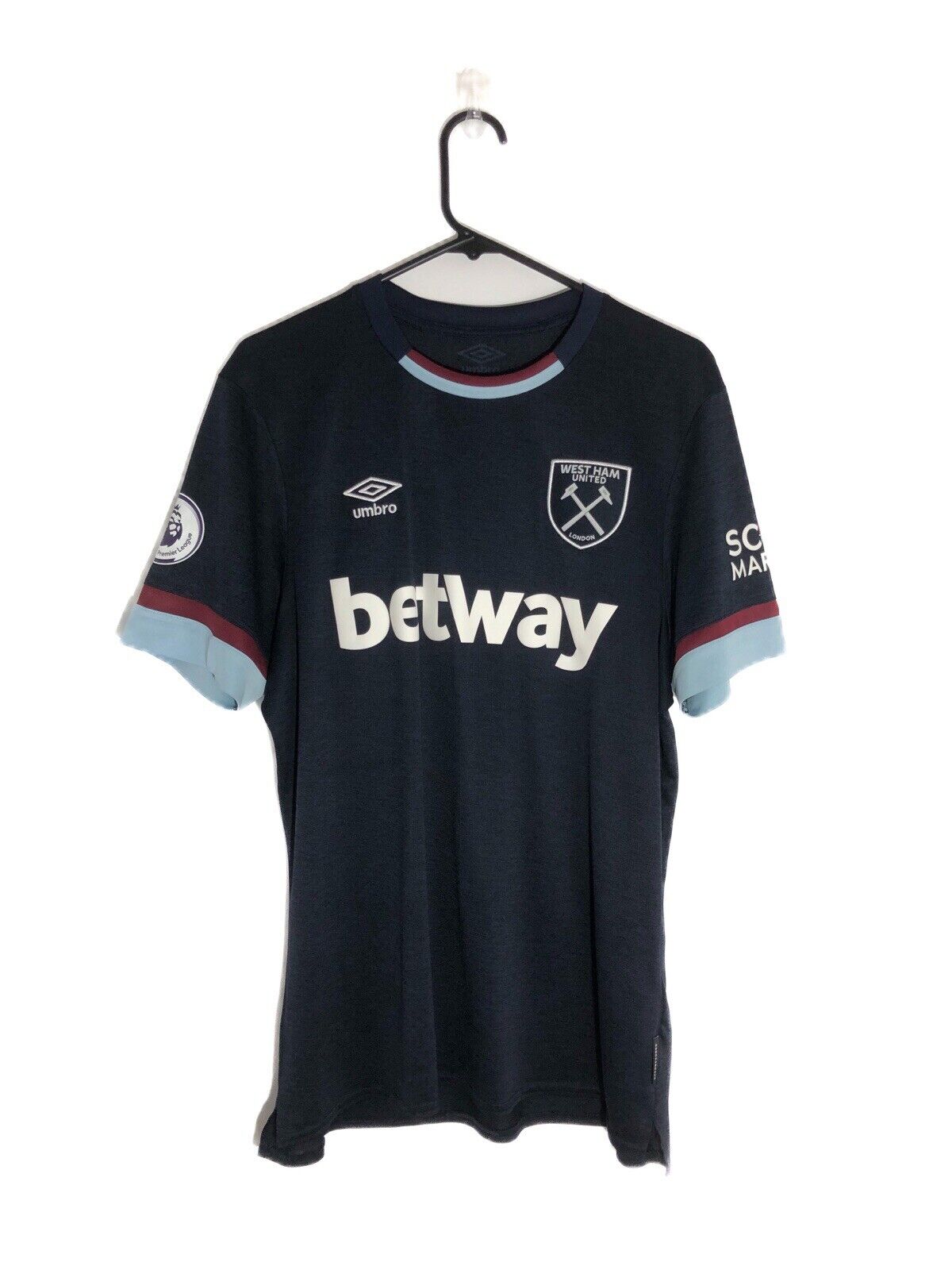 Noble 16 West Ham United 2021 22 Large 3rd Shirt Umbro Excellent Condition