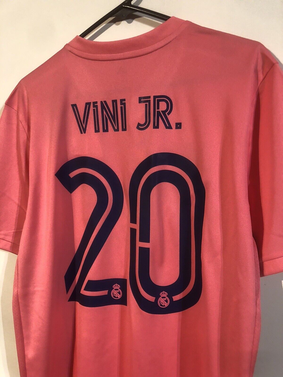 Vinicius Jr #20 Real Madrid 2020/21 Large Away Football Shirt Jersey BNWT