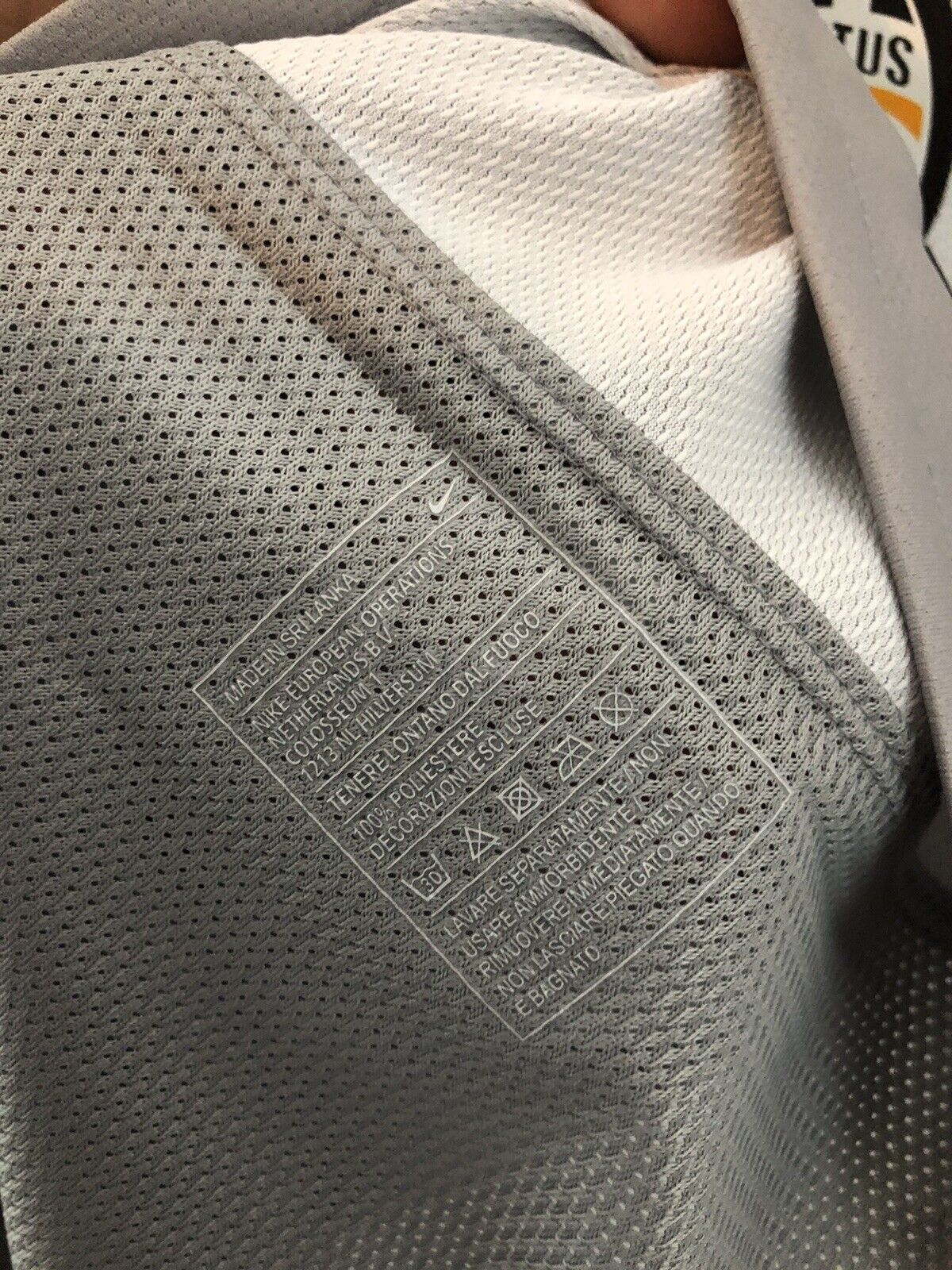 Del Piero 10 Juventus 2009 10 Xl Away Printed Wash Tag Excellent Condition