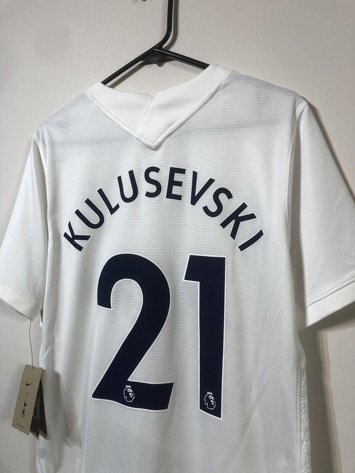 Kulusevski #21 Tottenham Hotspur 2021/22 Medium Home Shirt Nike BNWT