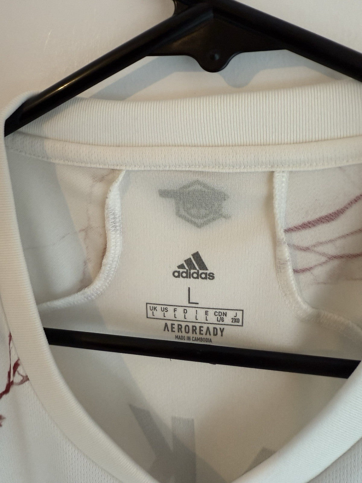 Arsenal Saka #7 2020/21 Large Away Shirt Adidas Excellent Condition EH5815