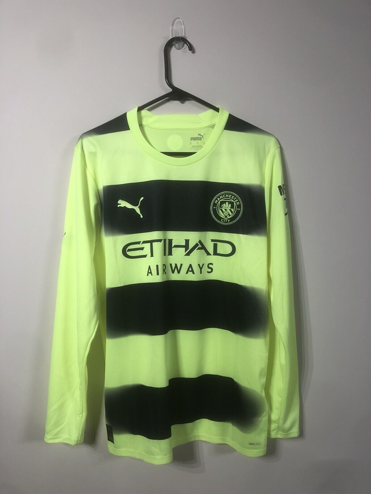 Bernardo #20 Manchester City Treble 2022/23 Medium 3rd Shirt Excellent Condition