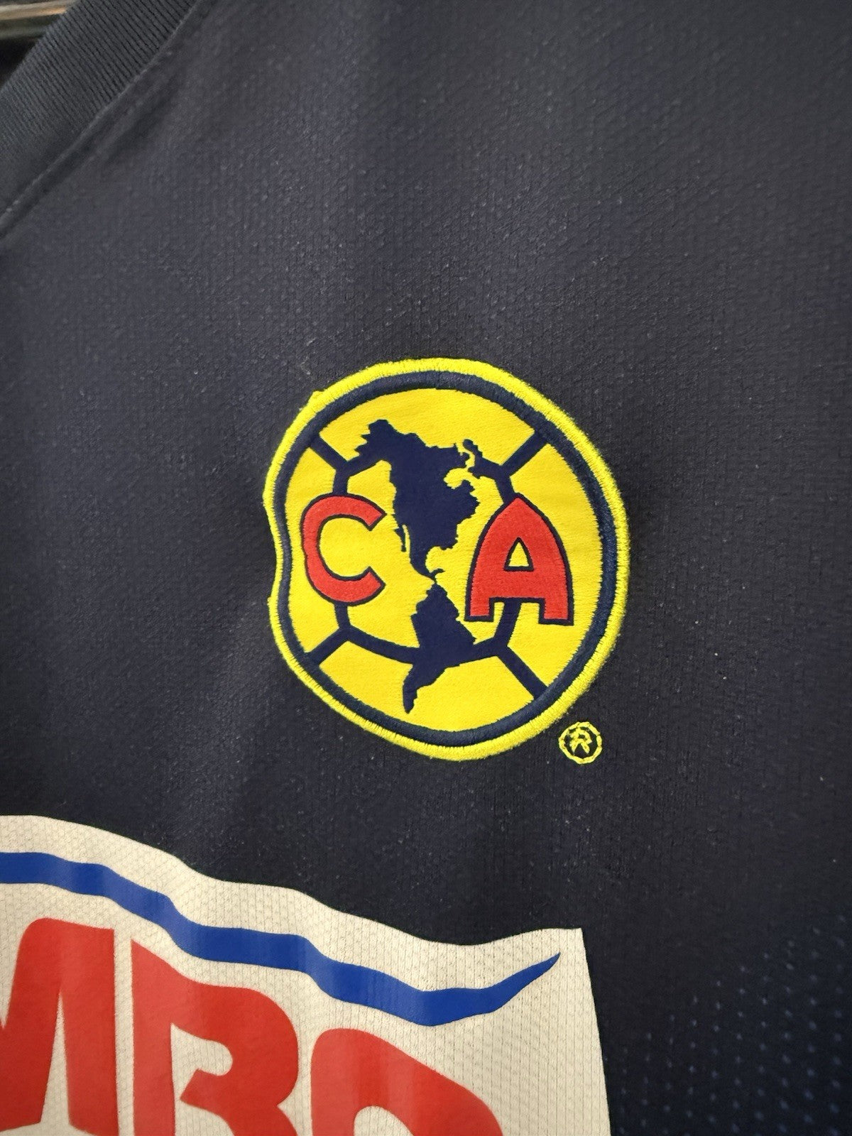 Club America 2013/14 Medium Away Shirt Nike Excellent Condition 544845-452
