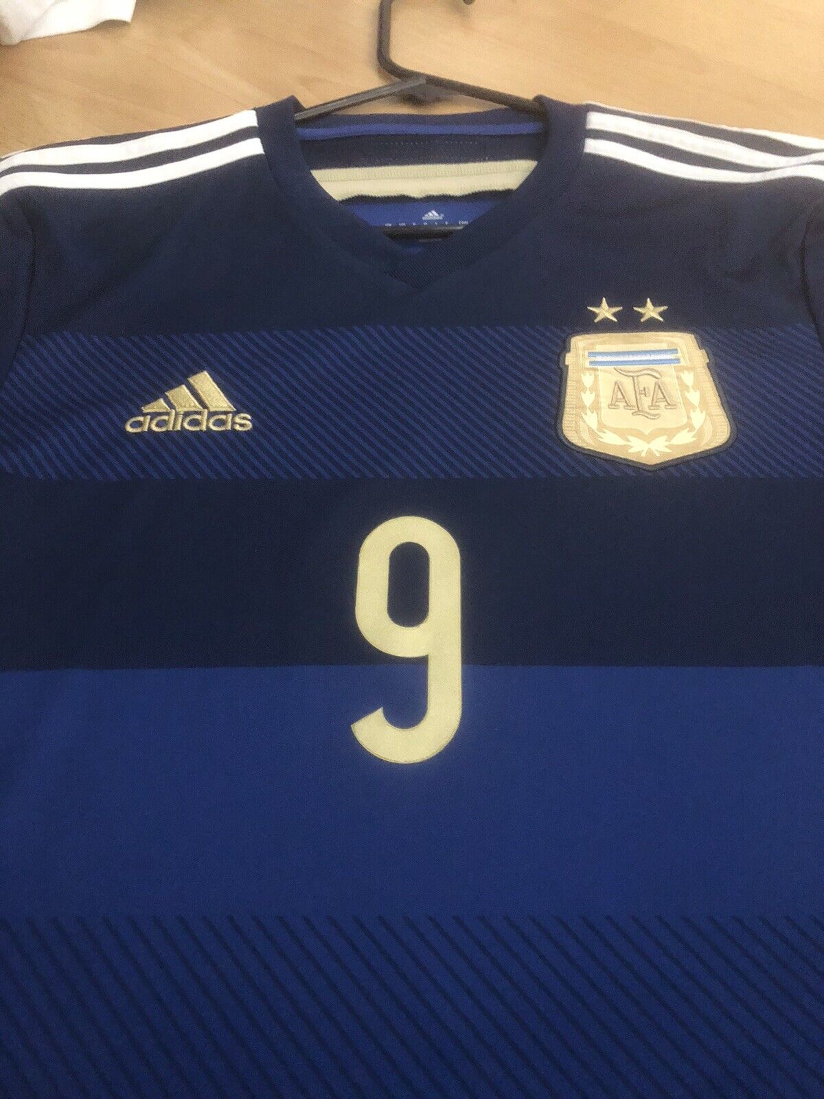 Argentina 2014 Small Away Shirt Adidas World Cup Excellent Condition G75187