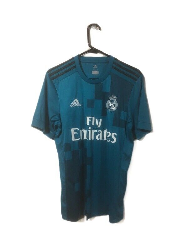 Kroos 8 Real Madrid 2017 18 Small 3rd Shirt Adidas Excellent Condition Br3539