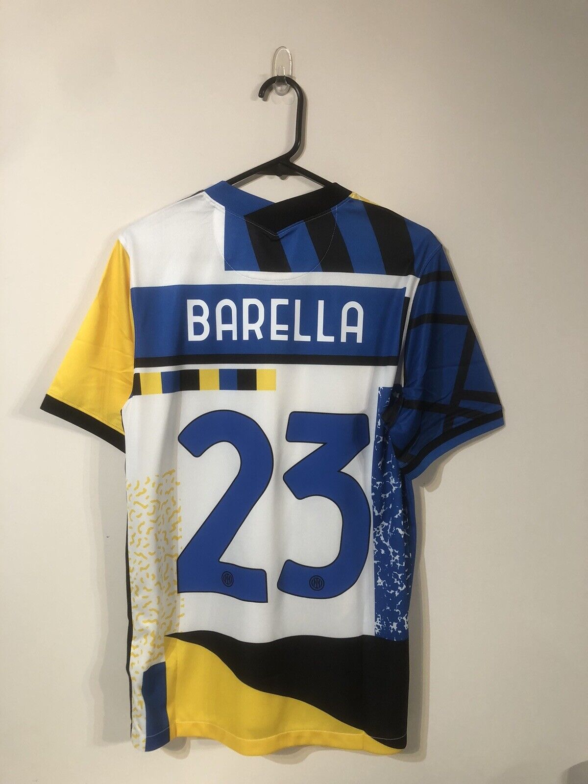 Barella #23 Inter Milan 2020/21 Fourth Medium Football Shirt Jersey Nike BNWT