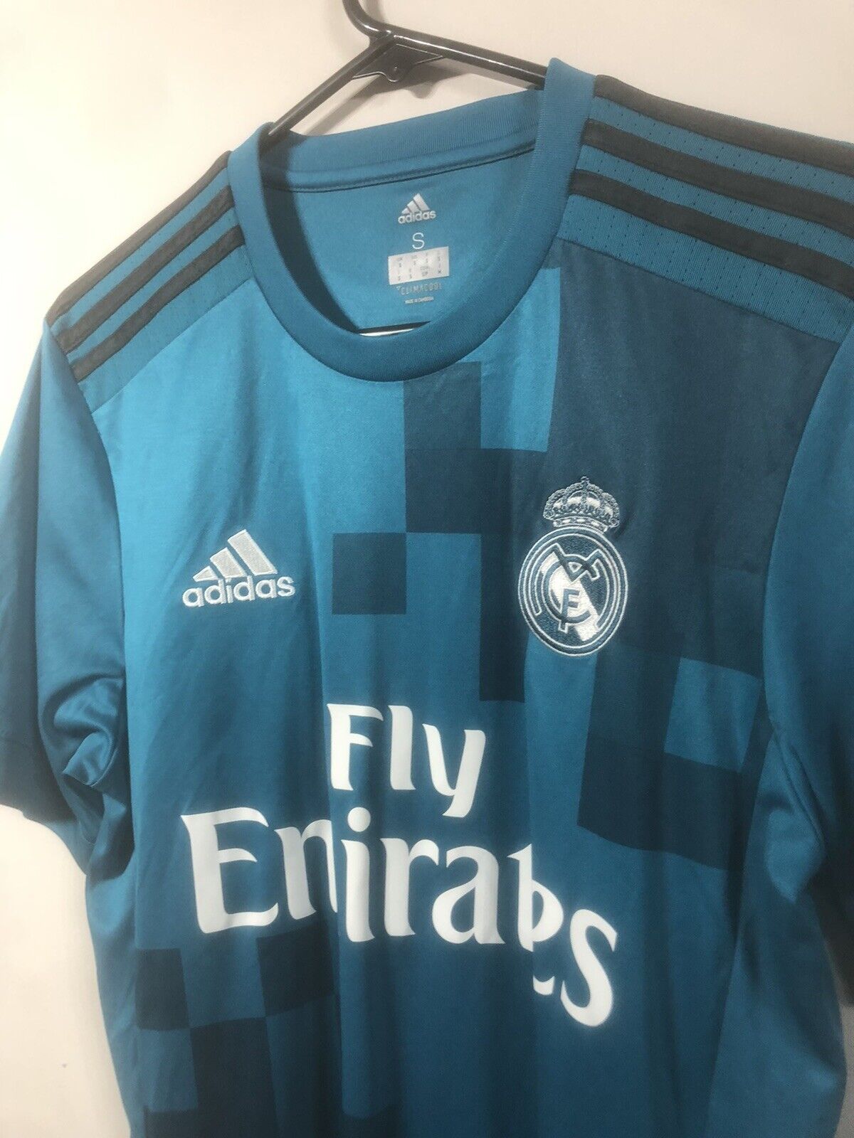 Kroos 8 Real Madrid 2017 18 Small 3rd Shirt Adidas Excellent Condition Br3539