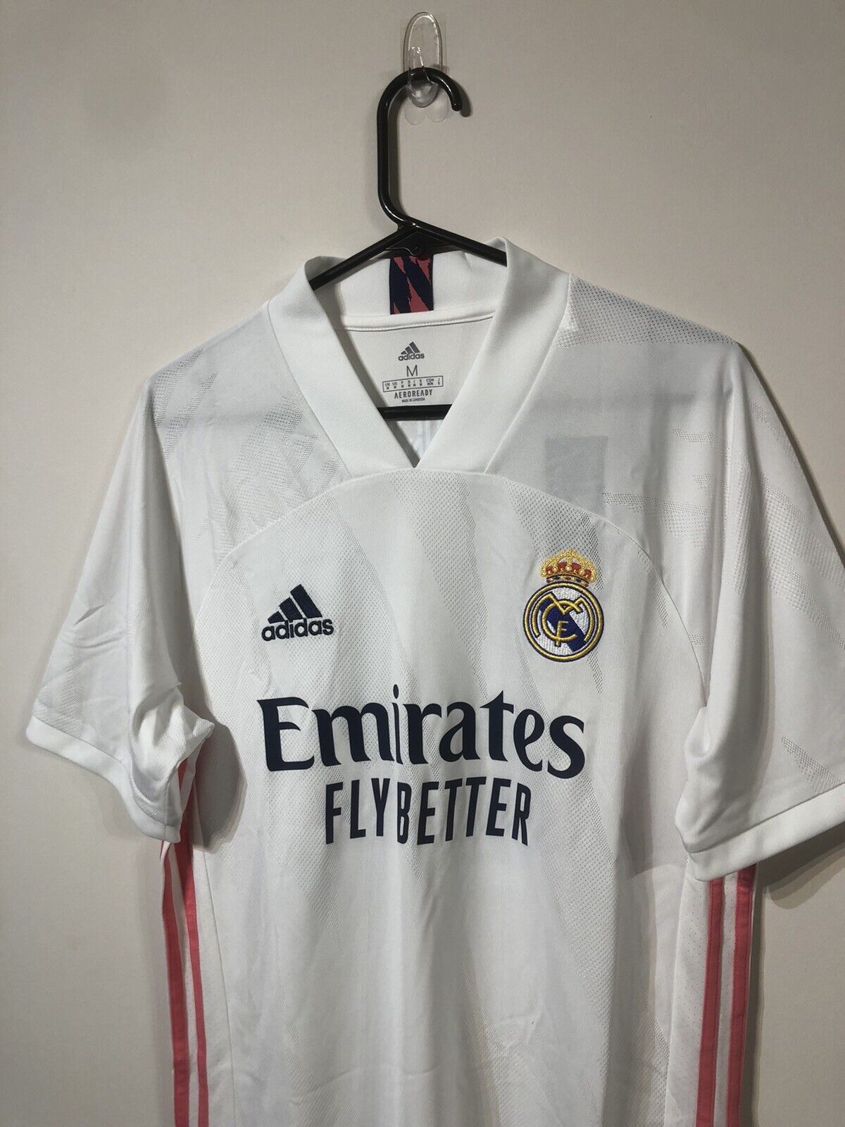 Rodrygo #25 Real Madrid 2020/21 Medium Home Football Shirt Jersey BNWT