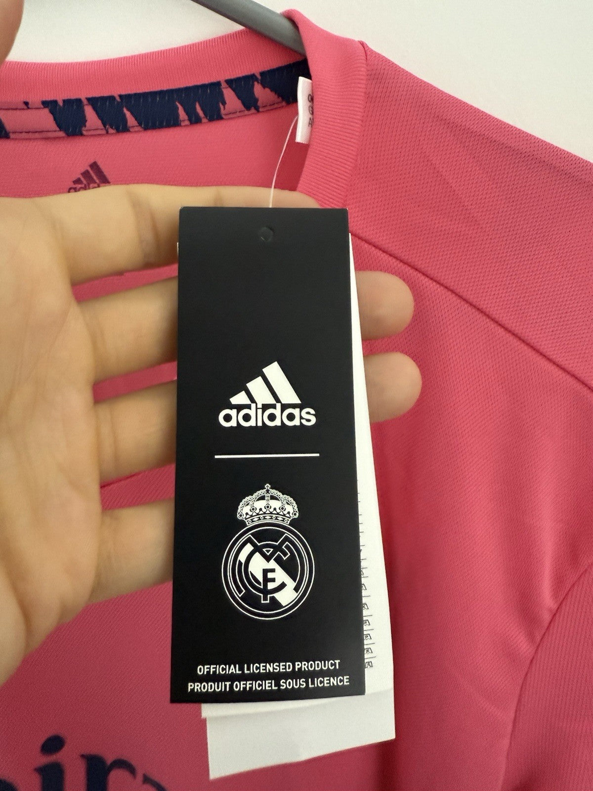 Real Madrid Benzema #9 2020/21 Large Away Shirt BNWT GI6463