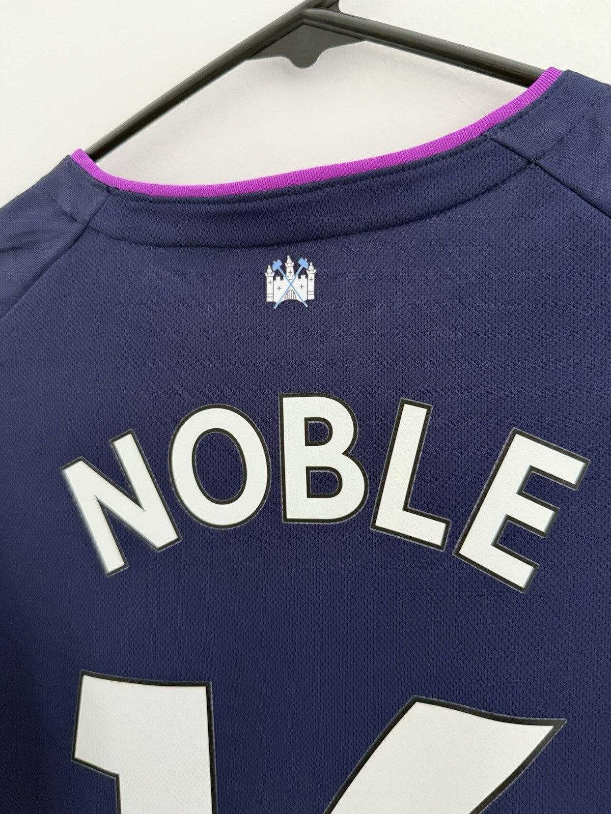 West Ham United Noble #16 2019/20 Large 3rd Shirt Umbro Excellent Condition