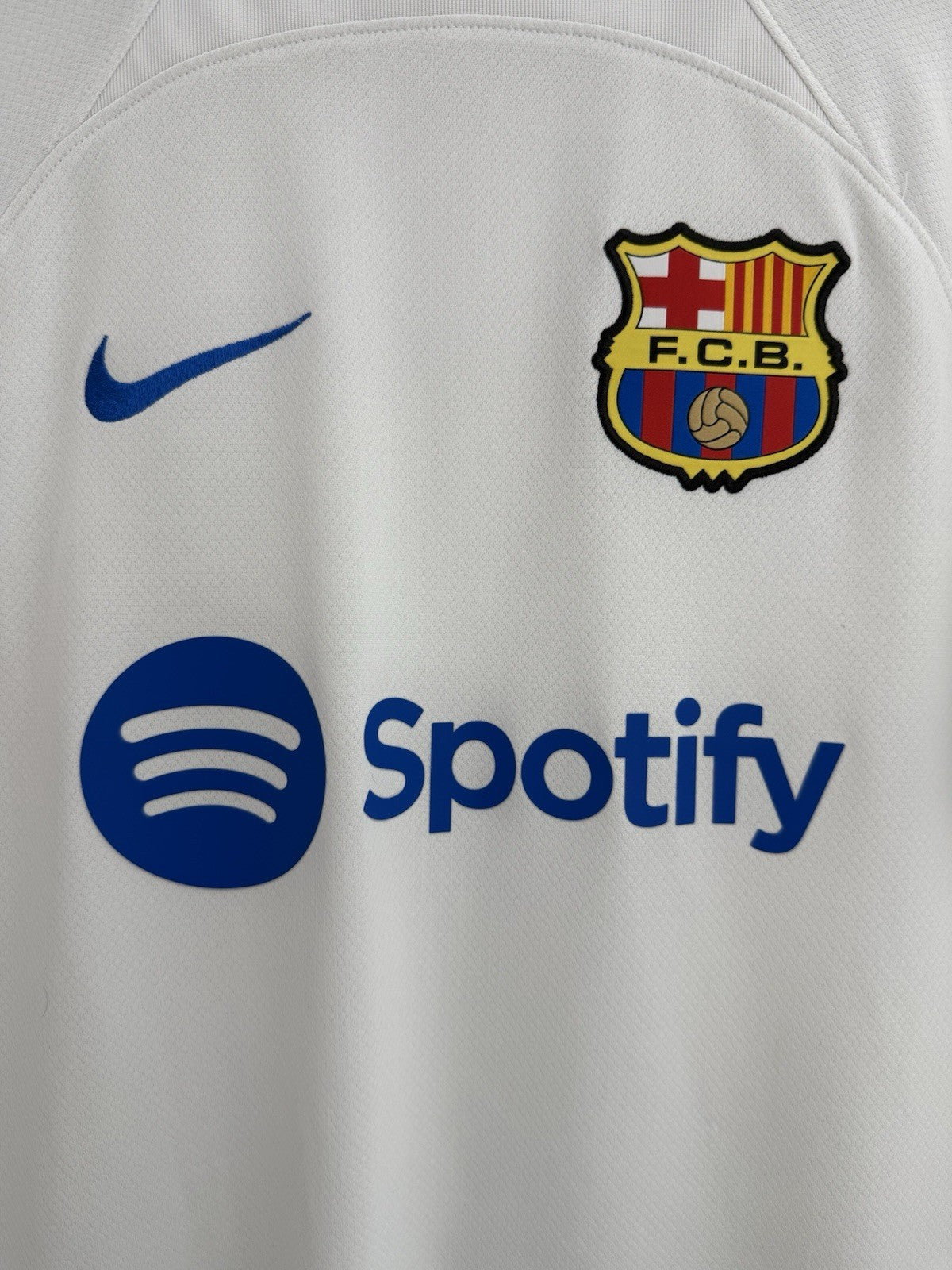 Barcelona Lewandowski #9 2023/24 Away Small Shirt Excellent Condition DX2686-101
