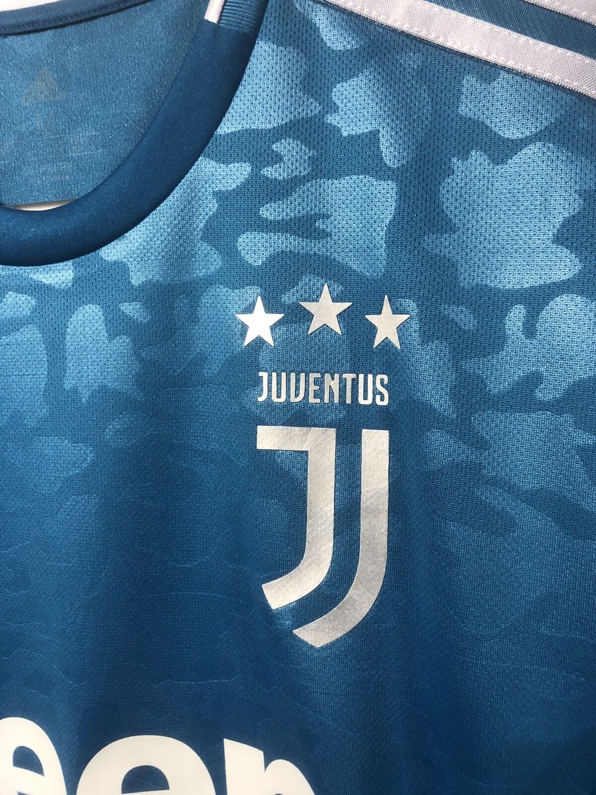 Chiellini #3 Juventus 2019/20 Medium 3rd Football Shirt Jersey Adidas BNWT