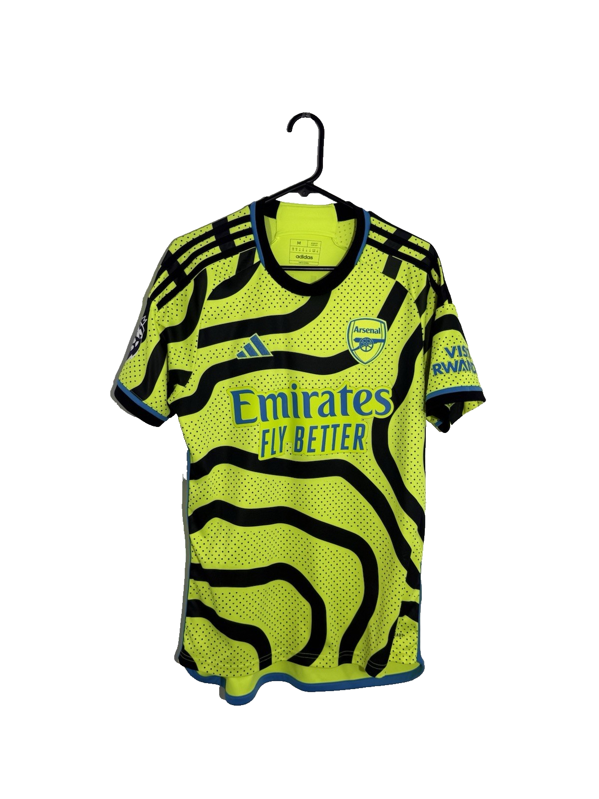 Arsenal Saliba #2 2023/24 Medium Away Shirt Adidas Excellent Condition HR6927