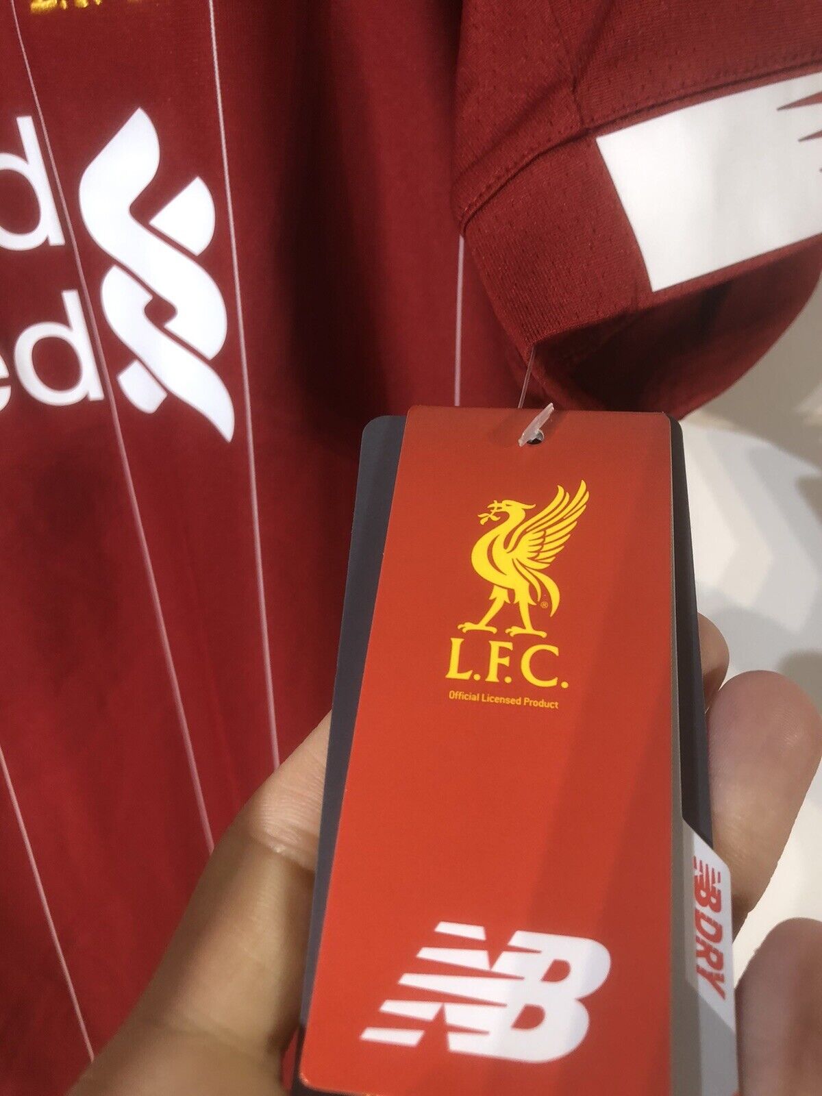 Virgil #4 Liverpool Small 2019/20 Home Shirt Jersey New Balance BNWT MT930000