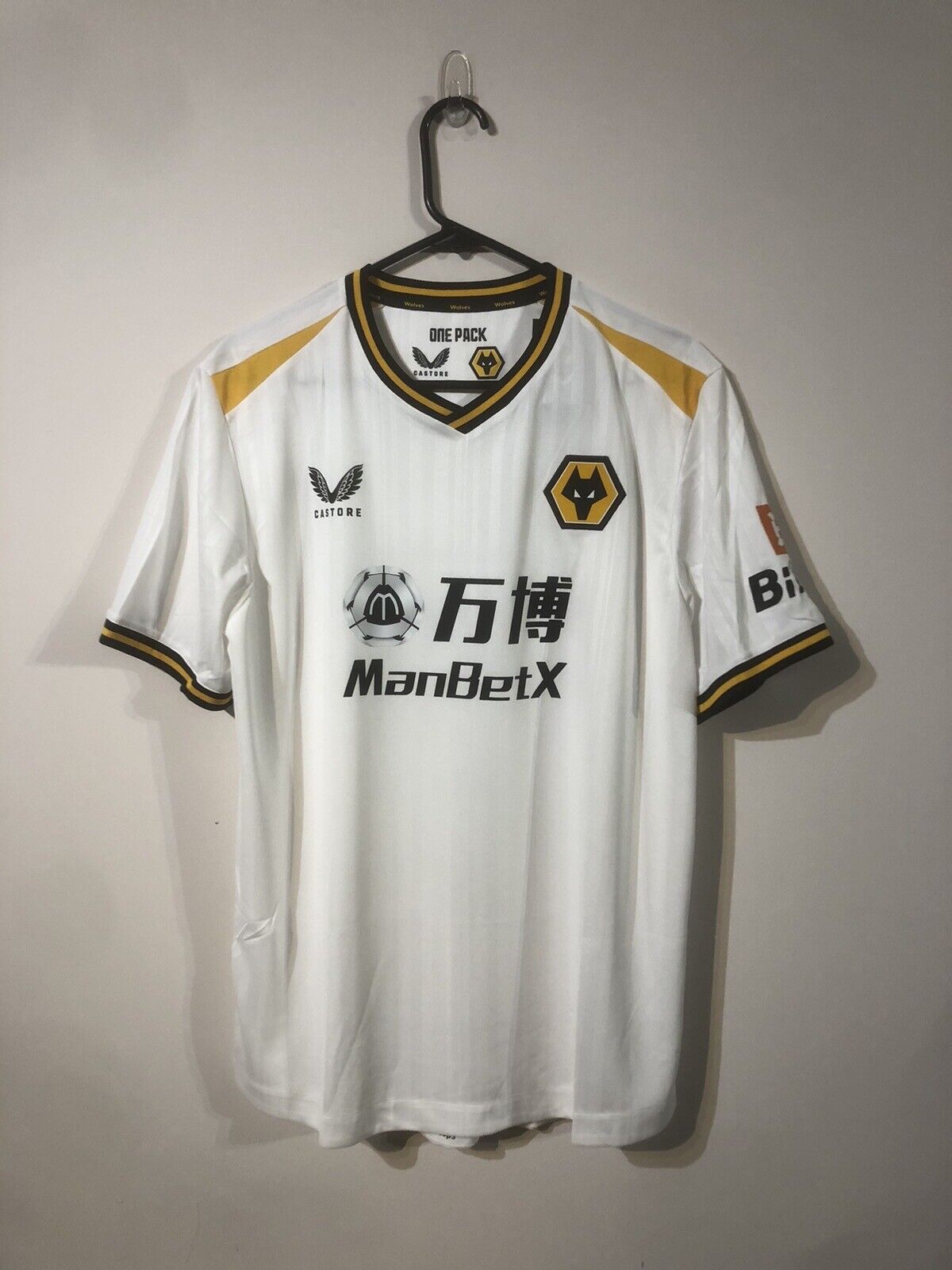 Fabio Silva #17 BNWT Wolves 2021/22 Large 3rd Football Shirt Jersey Castore