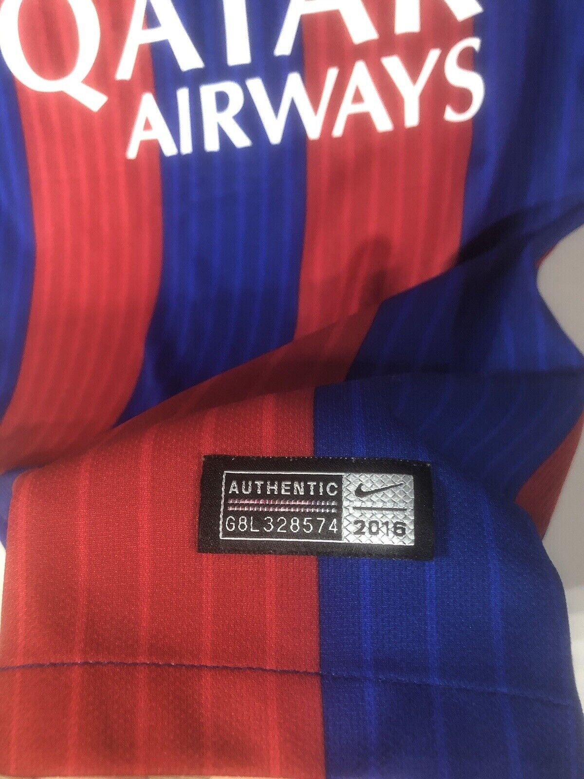 Messi 10 Barcelona 2016 17 Home Small Shirt Nike Excellent Condition 776850 481