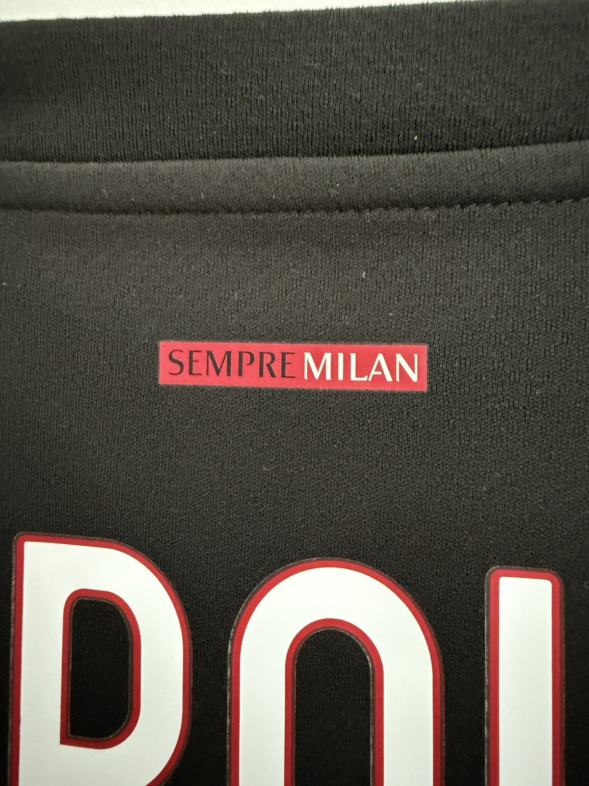AC Milan Giroud #9 2022/23 Home Large Shirt Excellent Condition 765824-01