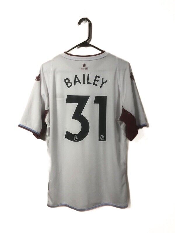 Bailey 31 Aston Villa 2021 22 XL Away Shirt Kappa Excellent Condition