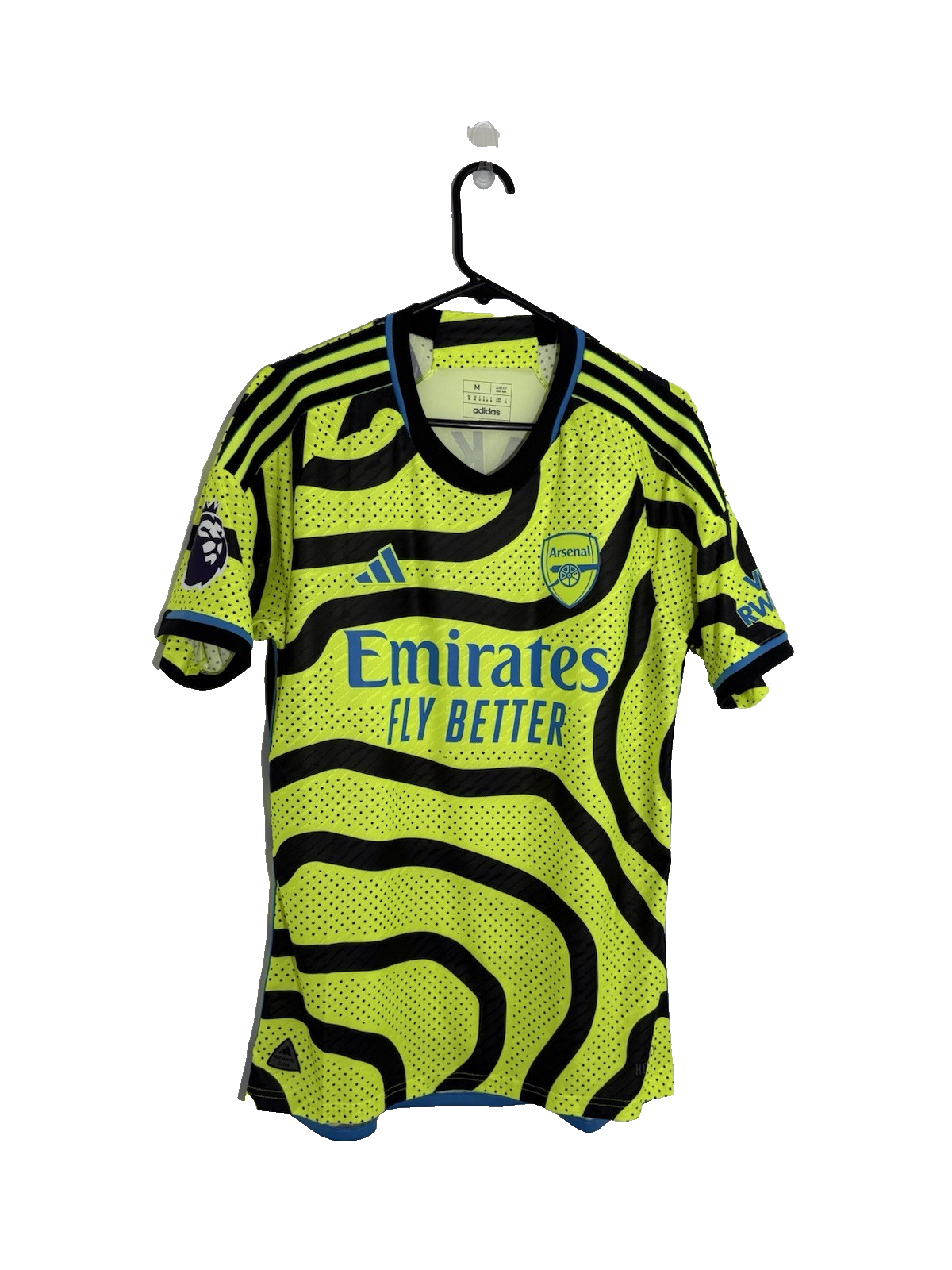 Arsenal Saka #7 2023/24 Medium Authentic Away Shirt Adidas BNWT HR6926