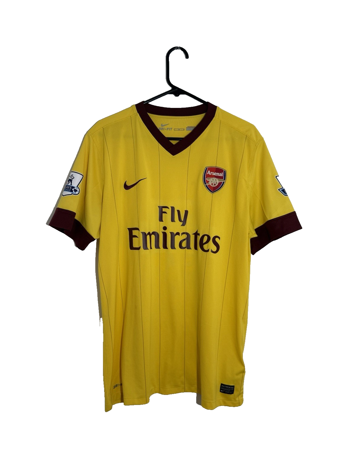 Arsenal Giroud #12 2012/13 Large Away Shirt Nike Excellent Condition 386824-749