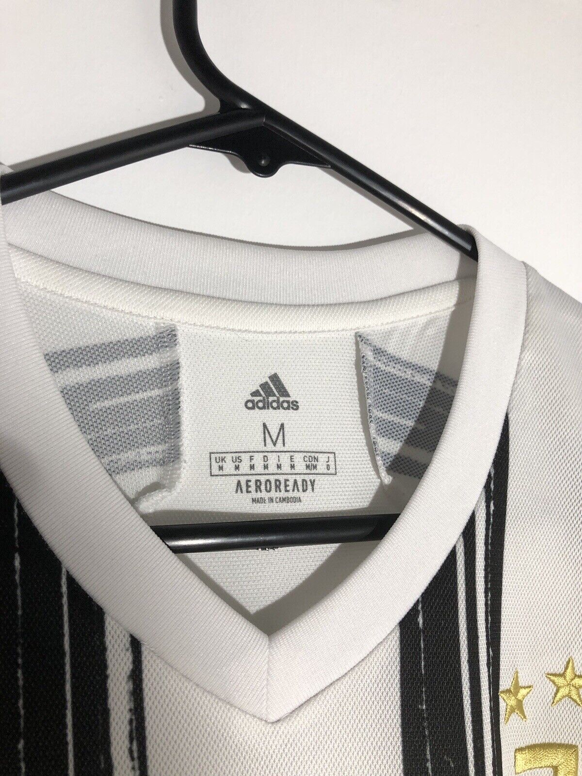 Cuadrado #16 Juventus 2020/21 Medium Home Shirt Adidas Excellent Conditio EI9894